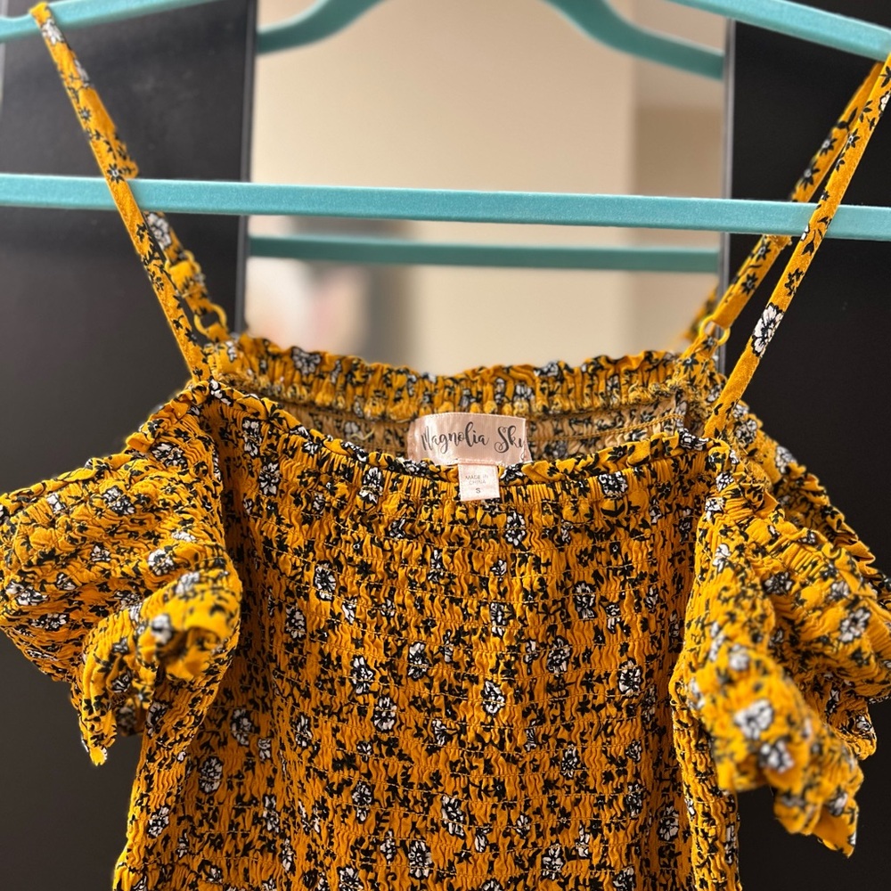 Magnolia Sky Floral Dress